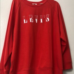 Levi's Vibrant Red Shirt